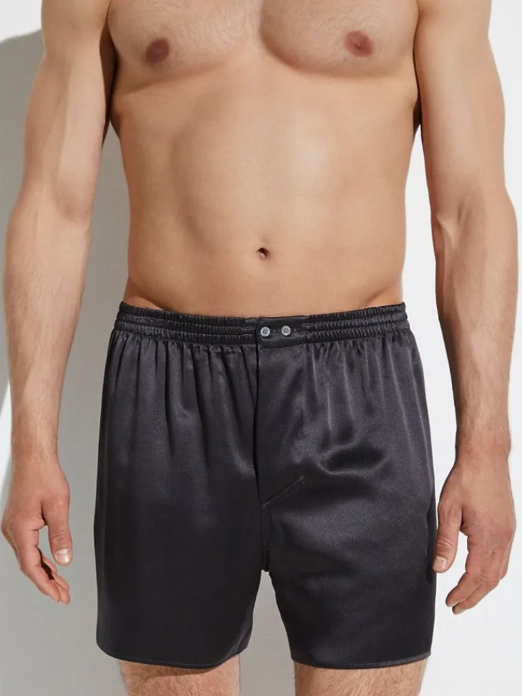Seidenunterwäsche|Boxershorts^Zimmerli Herren Boxershorts Seide Silk Nightwear 6000 von