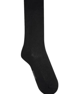 Socken^Bleuforu00eat Herren Seidensocken gerippt mit 69% Seide von Bleuforêt