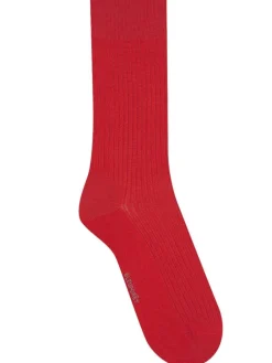 Socken^Bleuforu00eat Herren Seidensocken gerippt mit 69% Seide von Bleuforêt