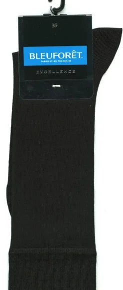 Socken^Bleuforu00eat Herren Seidensocken uni mit 91% Seide von Bleuforêt