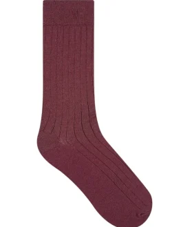 Socken^Bleuforu00eat Herren Socken breite Rippe mit Merino von Bleuforet