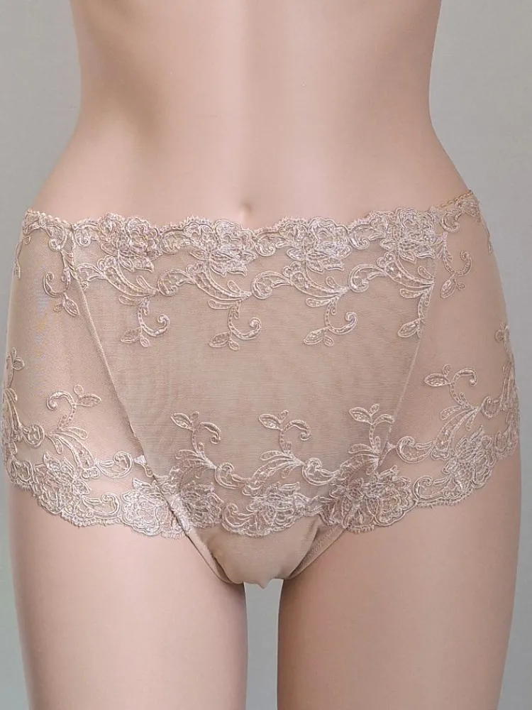 Alle Slips^Ambra Hoher Slip PLATINUM FASHION aus Tüll von