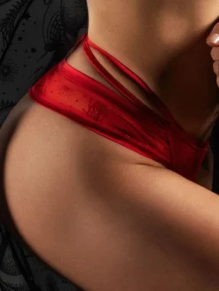 Alle Strings|Alle Slips^RCrescentini Hoher String-Tanga COLOR von Fascinum