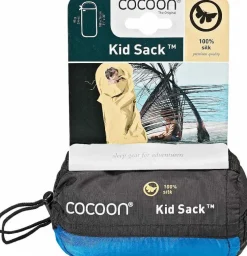 Seidenschlafsack^Cocoon Kinder Seidenschlafsack KID SACK Premium 100% Silk von ® dunkelblau oder gelborange