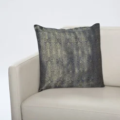 Sofakissen^Seidenwolke Kissenhülle GANESHA aus Seidenbrokat