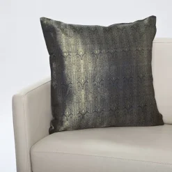 Sofakissen^Seidenwolke Kissenhülle GANESHA klassisch aus Seidenbrokat