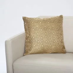 Sofakissen^Seidenwolke Kissenhülle LAKSHMI aus Seidenbrokat