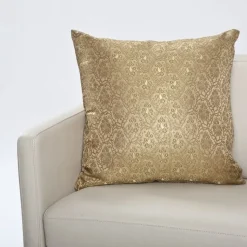 Sofakissen^Seidenwolke Kissenhülle LAKSHMI exclusiv aus Seidenbrokat