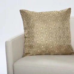 Sofakissen^Seidenwolke Kissenhülle LAKSHMI exclusiv aus Seidenbrokat