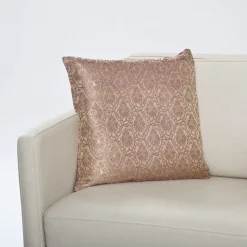 Sofakissen^Seidenwolke Kissenhülle LAKSHMI exclusiv aus Seidenbrokat