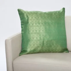 Sofakissen^Seidenwolke Kissenhülle VARANASI aus Seidenbrokat mit Paisleymuster