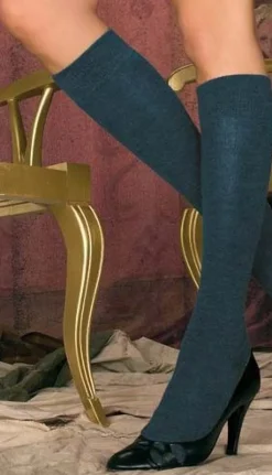 Söckchen & Kniestrümpfe^Trasparenze Kniestrumpf ALISON von mit Merino-Wolle