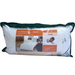 Baumwolle- & Faserkissen^f.a.n. Frankenstolz Kopfkissen AFRICAN COTTON mit Lyocell weiß