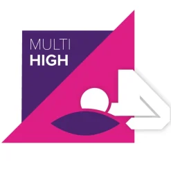 Feder- & Daunenkissen^Hu00e4ussling Kopfkissen Body Perfect MULTI HIGH hoch von Häussling weiß