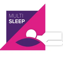 Feder- & Daunenkissen^Hu00e4ussling Kopfkissen Body Perfect MULTI SLEEP soft von Häussling weiß