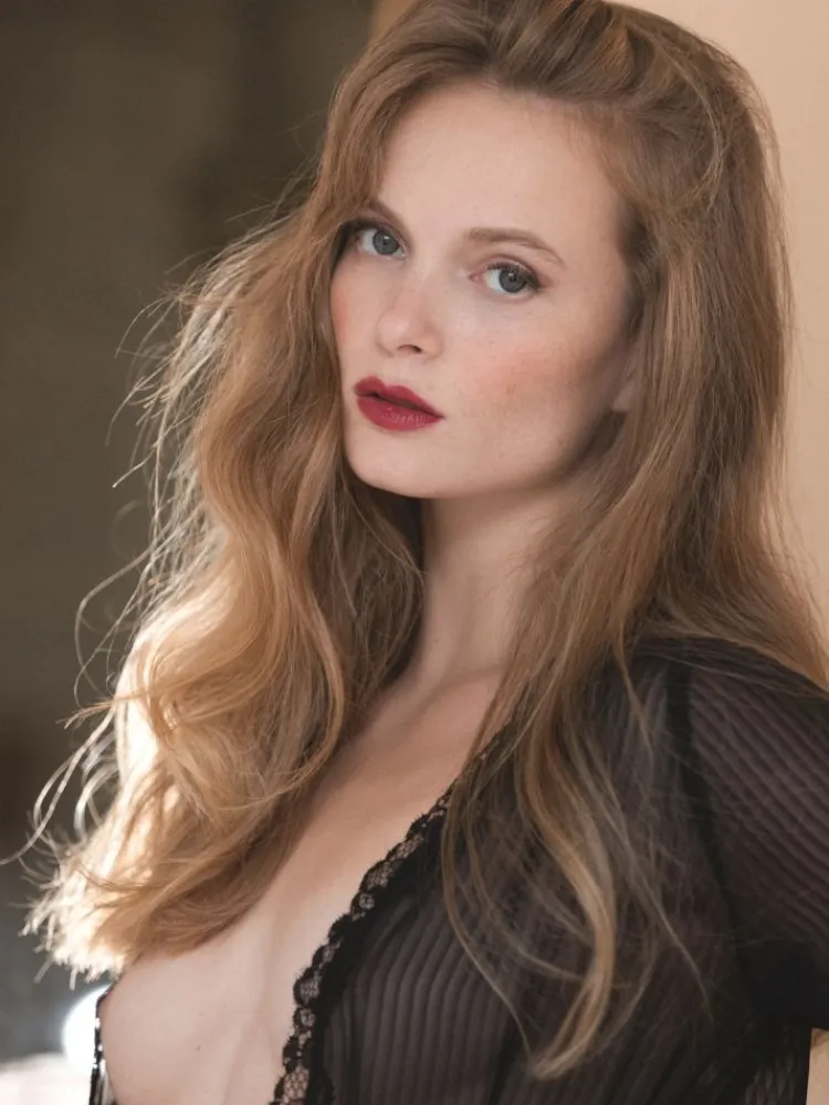 Morgenmantel Kurz^Cadolle Kurzer Kimono STRIPES schwarz von schwarz mit Spitze