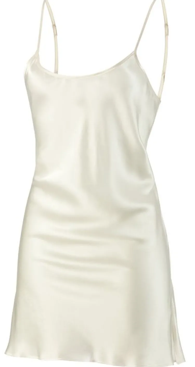 Unterkleider Mit Seide|Kurze Unterkleider^Nightdreams Kurzes Unterkleid 100% Seide LONDON uni von