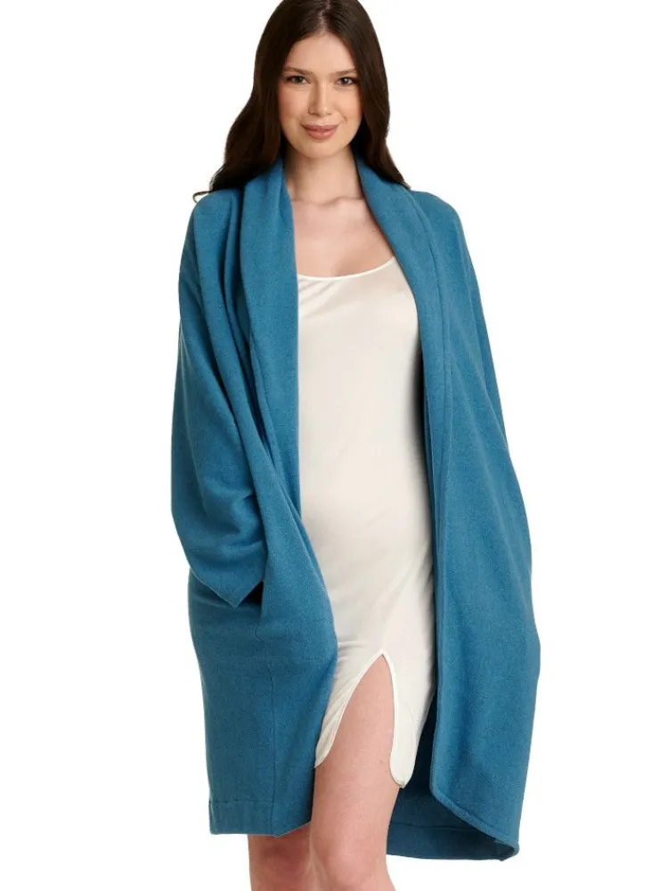 Lounge-Wear|Strickjacken & -Mäntel^Gattina Kuschel-Baumwolle Jacke SONJA von beige