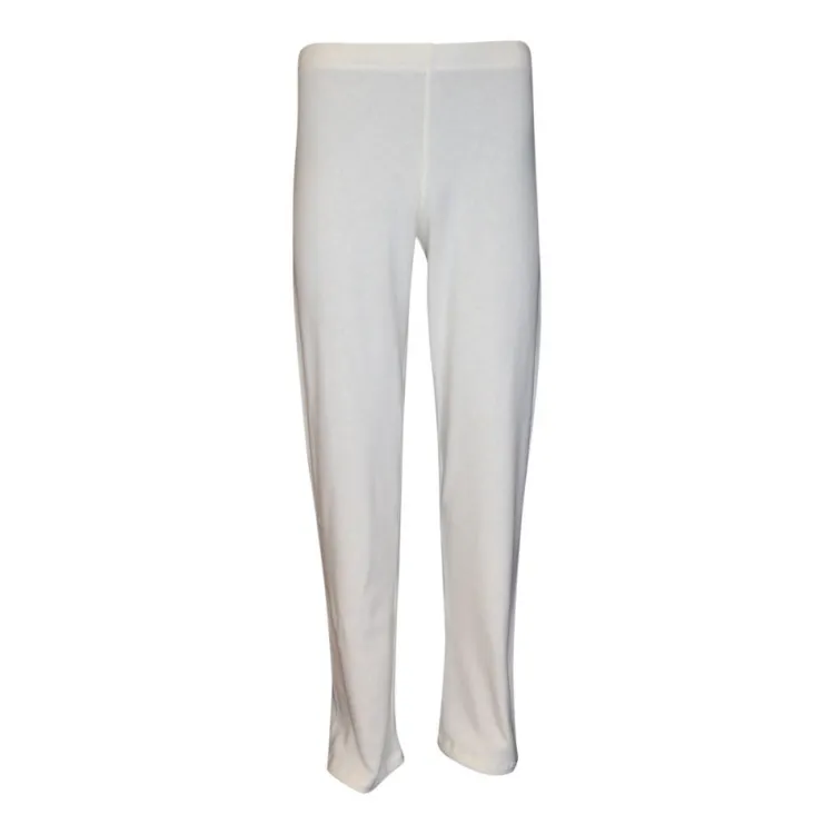 Lounge-Wear|Hausmantel (Warm)^Gattina Kuschel-Baumwolle Lounge-Hose CASUAL von fango-grau