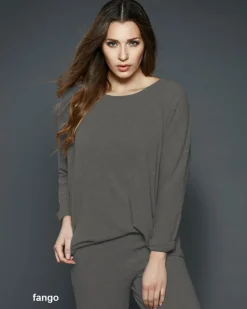 Lounge-Wear|Strickpullover^Gattina Kuschel-Baumwolle Pullover / Bigshirt CASUAL von