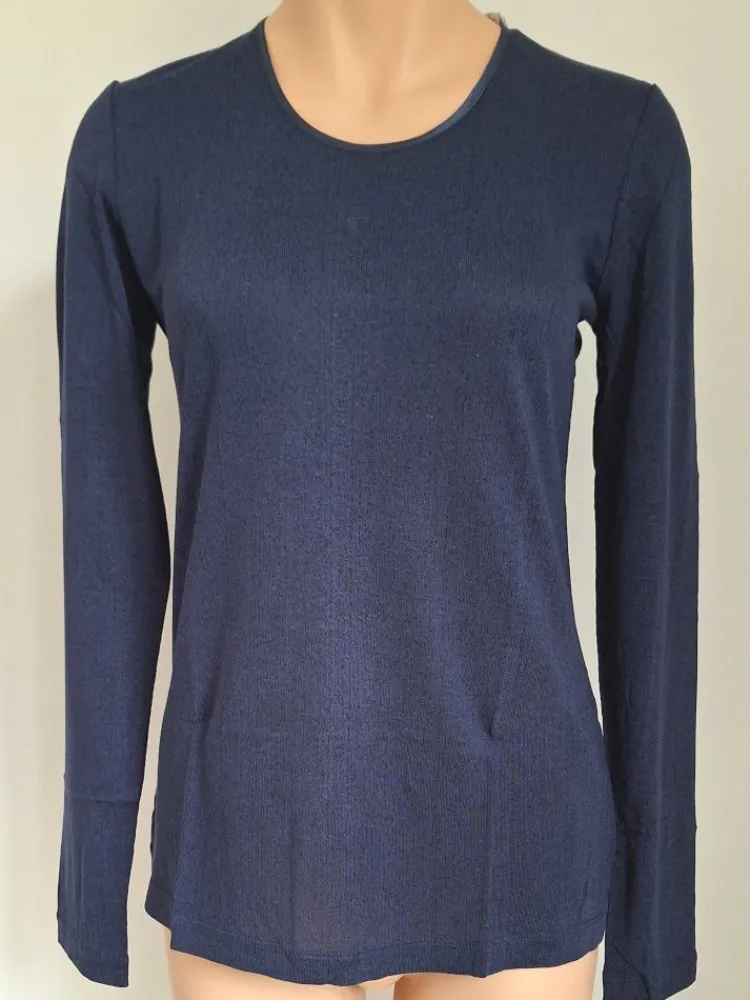 Langarm|Mit Jersey & Wirkseide^Kokon Zwo Langarm Shirt CINDA No. 2 von mit Seide