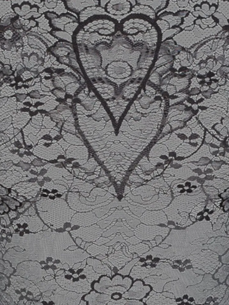 Langarm|Alle Bodys^Cadolle Langarm-Body COEUR Spitze schwarz von schwarz mit Spitze