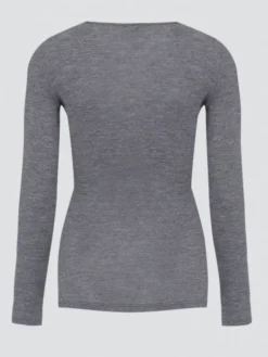 Langarm|Wolle-Seide Unterhemd^comazo | earth Langarmshirt 2716 Baumwolle Wolle Seide comazo|earth beige oder jeans meliert