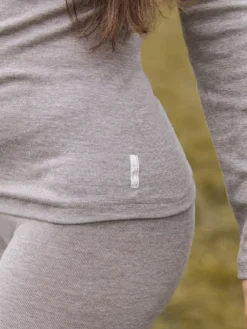 Langarm|Wolle-Seide Unterhemd^comazo | earth Langarmshirt 2716 Baumwolle Wolle Seide comazo|earth beige oder jeans meliert