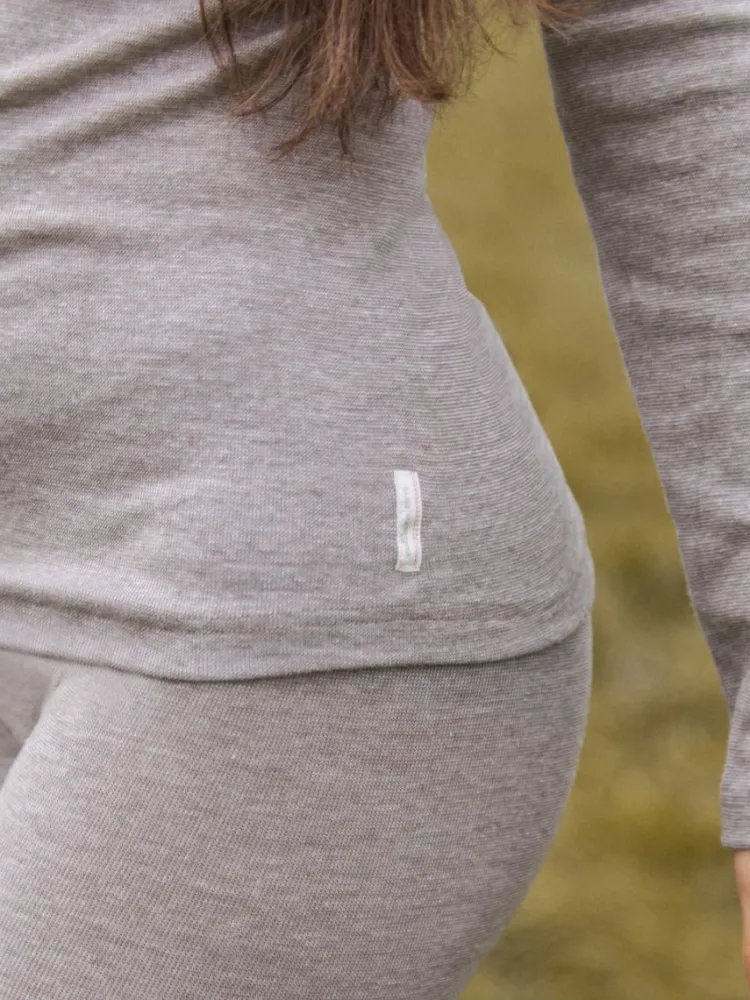 Wolle-Seide Shirts|Langarm^comazo | earth Langarmshirt 2716 mit Wolle und Seide comazo|earth beige oder jeans meliert