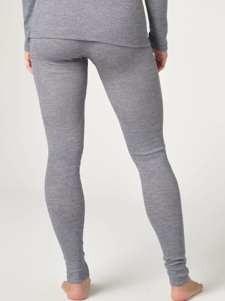 Leggings|Wolle-Seide Leggings^comazo | earth Lange Unterhose 2716 Baumwolle Wolle Seide comazo|earth beige oder jeans meliert