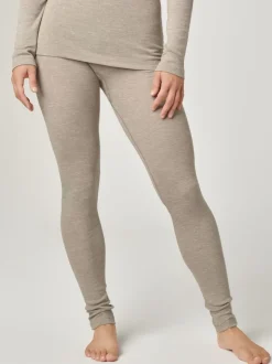 Leggings|Wolle-Seide Leggings^comazo | earth Lange Unterhose 2716 Baumwolle Wolle Seide comazo|earth beige oder jeans meliert