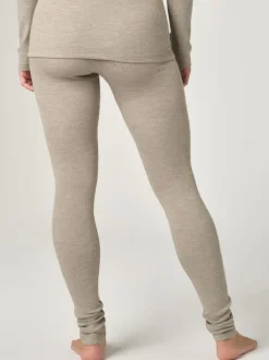 Leggings|Wolle-Seide Leggings^comazo | earth Lange Unterhose 2716 Baumwolle Wolle Seide comazo|earth beige oder jeans meliert