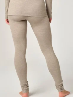Leggings|Wolle-Seide Leggings^comazo | earth Lange Unterhose 2716 Baumwolle Wolle Seide comazo|earth beige oder jeans meliert