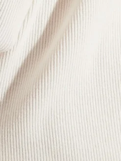 Lounge-Wear^Chiara Fiorini LAST PIECE Freizeitanzug KUSCHEL COTTON zwei-teilig von Größe 40 cremeweiss creme-weiß