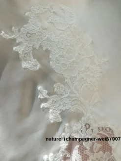 Alle Slips|Mit Seidensatin^Marjolaine LAST PIECE Seide Shorts EGERIE mit Calais Spitze von nur noch in DE 34 naturweiß oder kristallblau mit Spitze