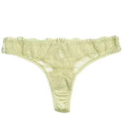 Alle Strings|Alle Unterteile^Mimi Holliday LAST PIECE String FINCH mit Seide und Spitze zartgrün Größe XL pistazie-grün