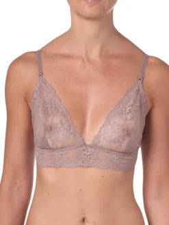 Alle Bhs^IMEC LAST PIECE Triangel-BH bügellos COLETTE Größe 40 aus Spitze von taupe