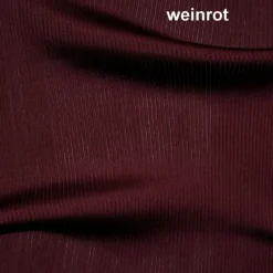 T-Shirt|Shirt Mit Spitze^Gattina LAST PIECE T-Shirt gerippt Seide mit Spitze CURACAO von nur noch in rot Größe S