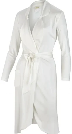 Morgenmantel Kurz|Morgenmantel Mit Seide^Gattina LAST SIZE Seidenkimono kurz Wirkseide INTERLAKEN Größe 46 100% Seide