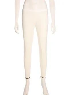 Lounge-Wear|Leggings^Cotton Club Leggings POTHOS mit Modal von champagner mit schiefergrau oder bordeaux mit rosa