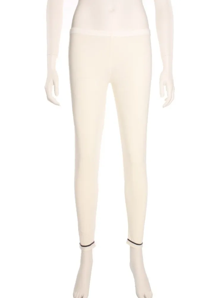 Lounge-Wear|Leggings^Cotton Club Leggings POTHOS mit Modal von champagner mit schiefergrau oder bordeaux mit rosa