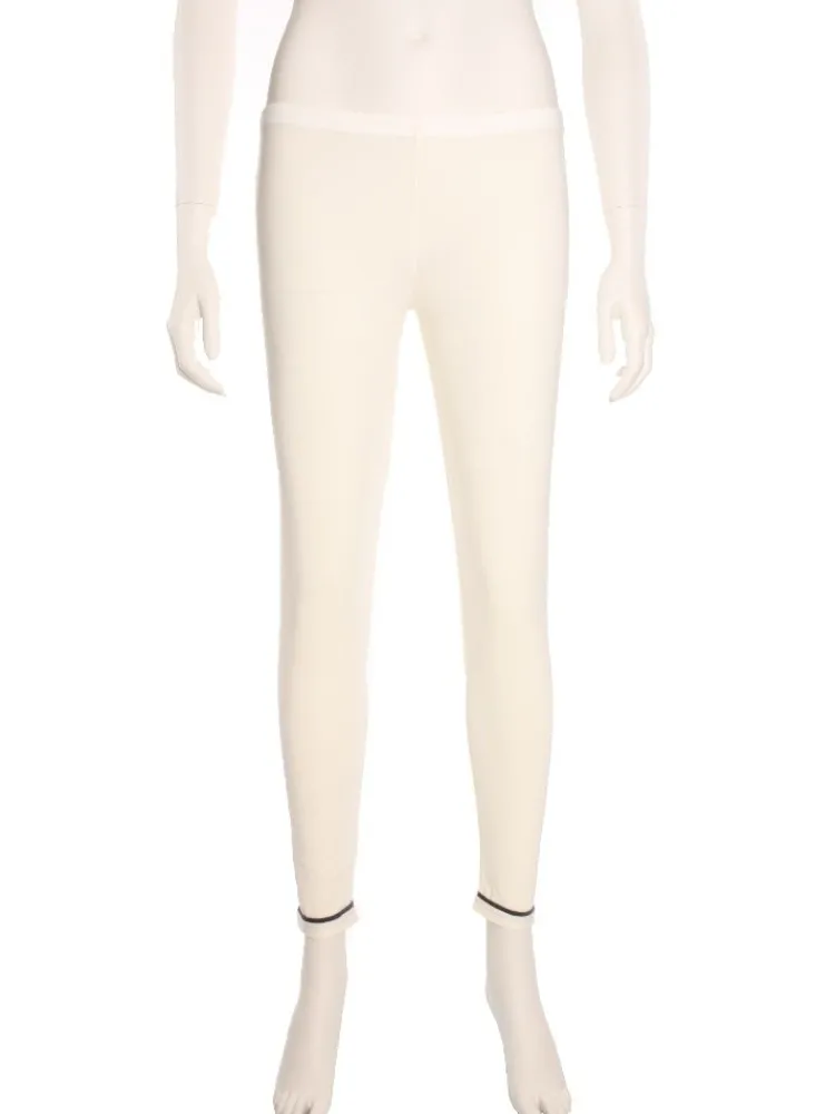 Lounge-Wear|Leggings^Cotton Club Leggings POTHOS mit Modal von champagner mit schiefergrau oder bordeaux mit rosa