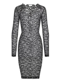 Alle Negligés^Cadolle Lingerie Kleid OPERA CARMEN Spitze schwarz von schwarz mit Spitze