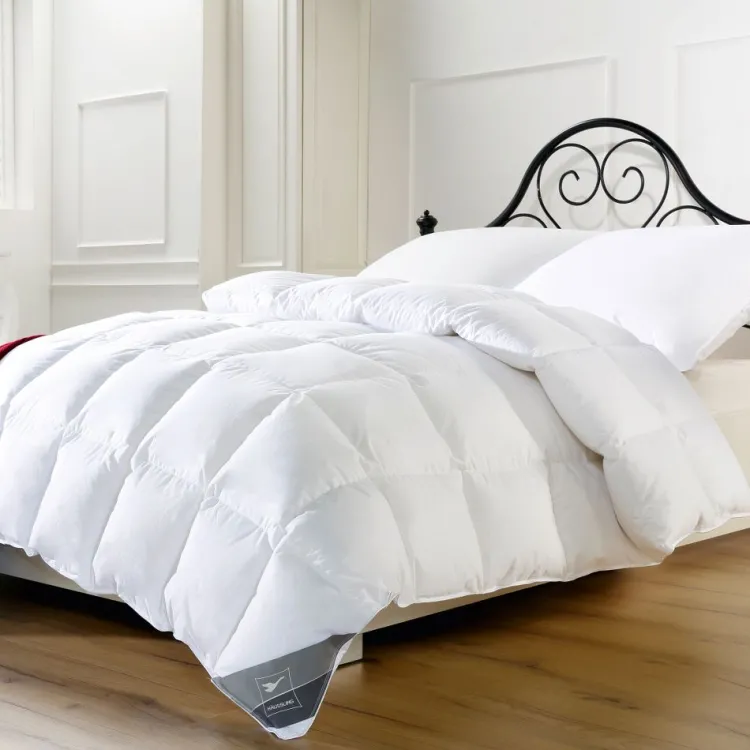 Daunendecken|Medium Bettdecken^Hu00e4ussling Medium Daunendecke KÖNIGSTRAUM GANZJAHR von Häussling weiß