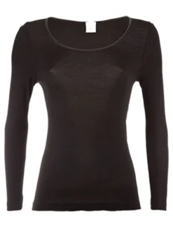 Wolle-Seide Shirts|Langarm^Artimaglia Merino Seide LANGARM SHIRT Rundhals von