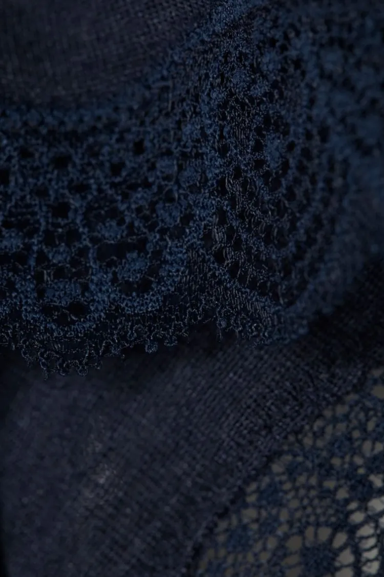 Wolle-Seide Slip|Alle Slips^comazo | earth Merino Seide Panty 2703 mit Spitze in dunkelblau oder beige comazo|earth camel beige oder dunkelblau