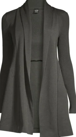 Lounge-Wear|Strickjacken & -Mäntel^Oscalito Merino Wolle-Seide CARDIGAN Strickjacke von