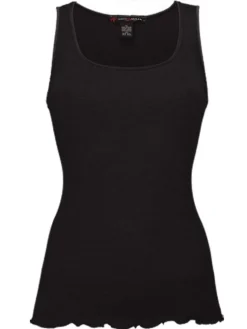 Wolle-Seide Tops|Camisole (Breite Träger)^Artimaglia Merinowolle-Seide CAMISOLE TOP gerippt von