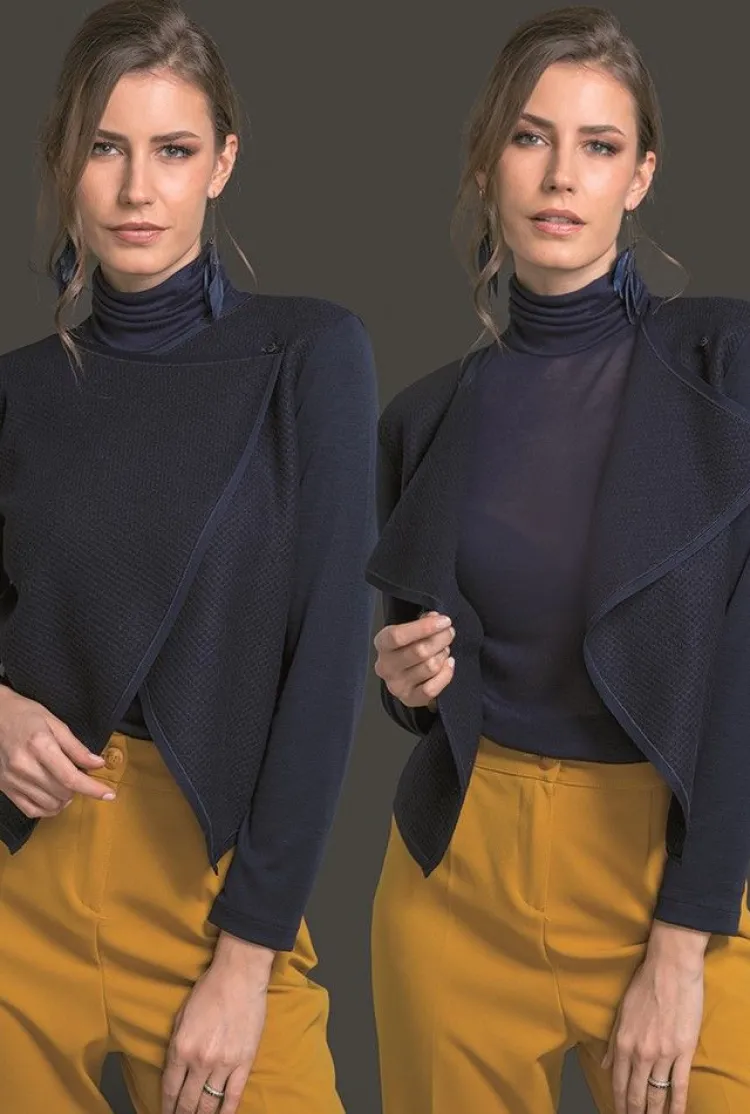 Strickjacken & -Mäntel|Hausmantel (Warm)^Artimaglia Merinowolle-Seide CARDIGAN Strickjacke von