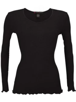 Wolle-Seide Shirts|Langarm^Artimaglia Merinowolle-Seide LANGARM SHIRT gerippt von